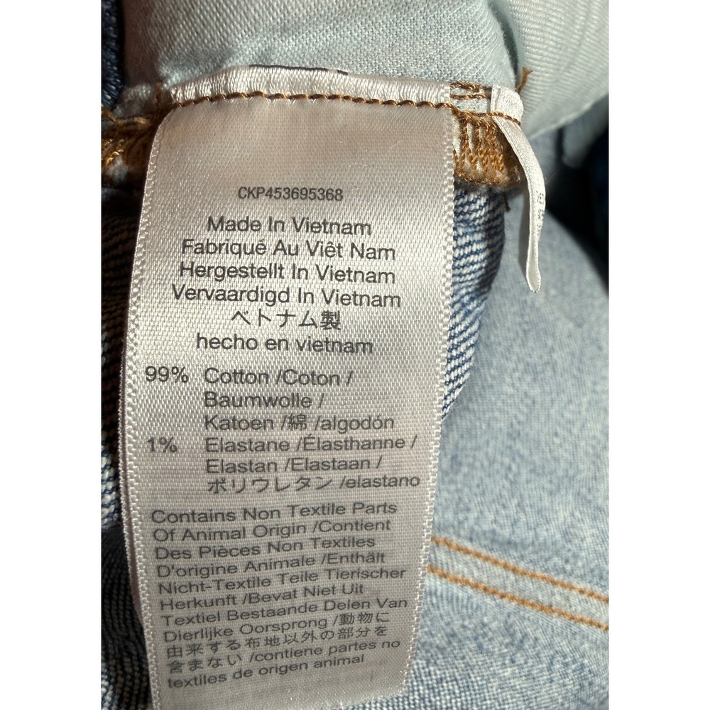 Madewell Womens High-Rise Slim Boyjean Blue Denim Stretch Jeans Size 29 - Picture 8 of 11